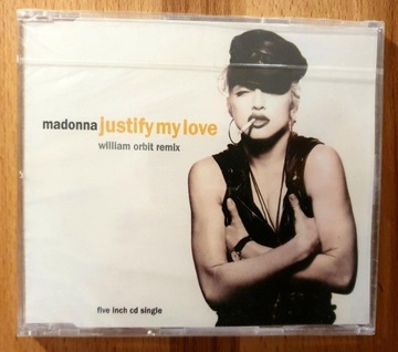 Madonna - Justify my love" CD (nieużywane)