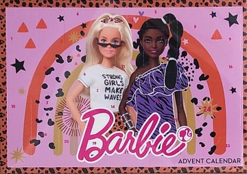 kalendarz adwentowy BARBIE, licencja Mattel, 2022