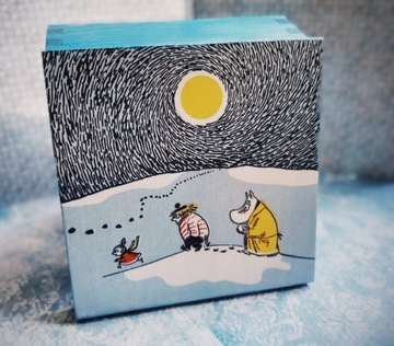 Pudełko szkatułka Muminki Moomin prezent 