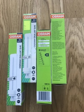 OSRAM DULUX D/E Żarówka - Świetlówka 26w-1800lm