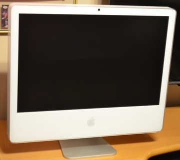 APPLE iMAC 24" A1200 3GB 500GB WINDOWS 7 PL