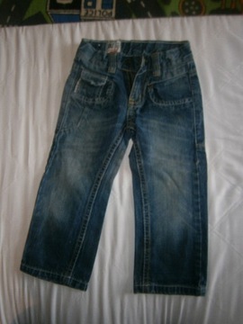 Spodnie REBEL chłopiec 92 jeans