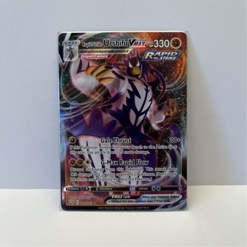 Karta Pokemon TCG Rapid Strike Urshifu VMAX