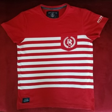 Diverse - koszulka - rozmiar M - czerwono-biała