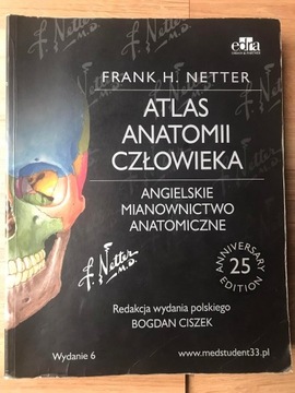 Atlas Anatomii Człowieka, Frank H. Netter, ang