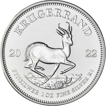 Krugerrand 1 uncja Srebra 2022