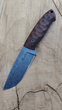 Recon nóż bushcraftowy survival biwak 80CrV2 