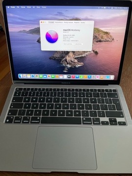 Laptop MacBook Air 13,3” M1/16GB/1TB Space Gray