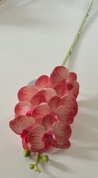 Storczyk Orchidea Silikonowy jak Żywy różowy 