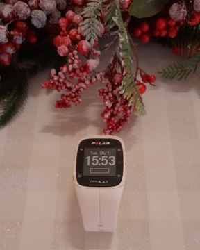 Polar M400 zegarek sportowy z GPS , biały