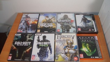 nośniki:  battlefield 4, call of duty, heroes 5