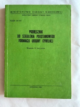 Podręcznik do szkolenia podstawowego formacji obrony cywilnej