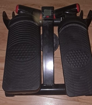 Stepper skrętny HS-045S Slim czerwony 