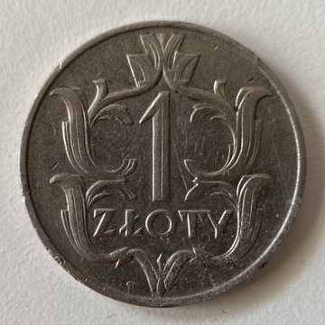 1 złoty 1929 - ładny stan