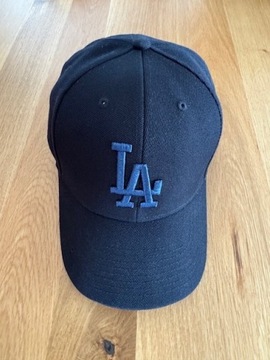 czapka bejsbolówka 47 Brand logo LA czarna