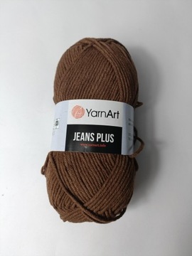 Włóczka YarnArt Jeans  Plus brązowy 