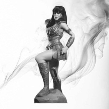 Figurka druk 3D " XENA " - 12 cm