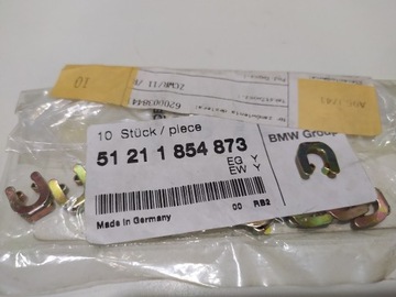 Spinka pierścień zabezpieczający BMW 51211854873