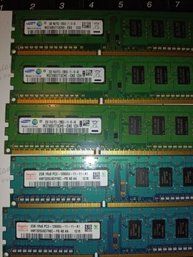 Pamięć 5 x 2 GB PC3-12800U (komplet) 