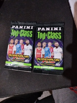 Panini Top Class Adrenalyn XL saszetka z 6 kartami