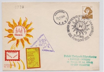 Kopernik - poczta konna Pieniężno-Frombork 1973