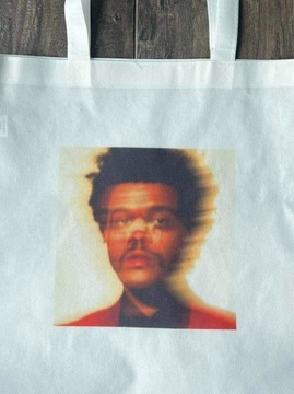 Nowa biała torba tote bag z napisem The Weeknd