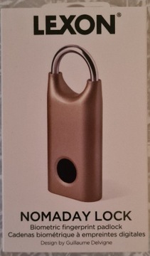 Kłódka biometryczna Lexon Nomaday Lock LL 128D