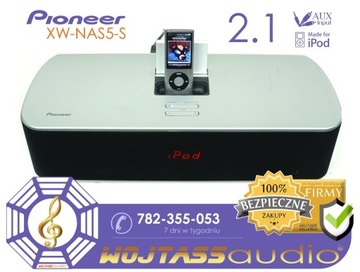 Stacja dokująca do iPoda PIONEER XW-NAS5-S 2.1 AUX