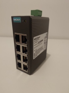 Switch ethernet Moxa EDS-208 na szynę DIN 