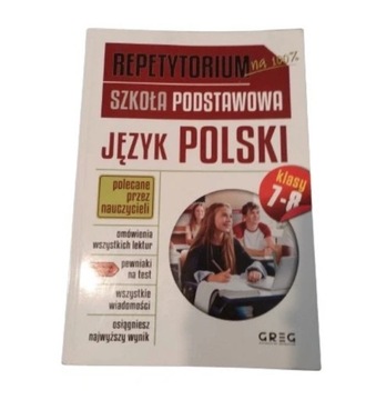 Książka E8 Repetytorium Język Polski 