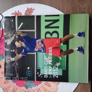 Album 100-lecie Davis Cup z autografem