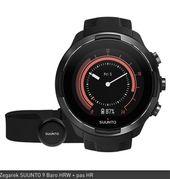 SUUNTO 9 BARO GPS + PAS HR