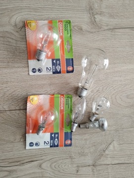 Żarówki tradycyjne różne E14 E27 Osram 38 szt.