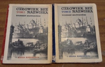 MRÓWCZYŃSKI - CZŁOWIEK BEZ NAZWISKA - 2 tomy