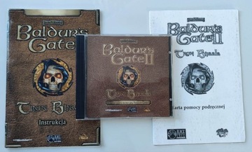 Baldur's Gate 2 Tron Bhaala Premierowe z big box