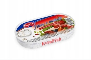 Filet z makreli w pomidorach Evrafish 0,17 kg