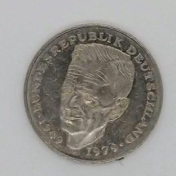 Moneta 2 marki Bundes Republic Deutschland 1987
