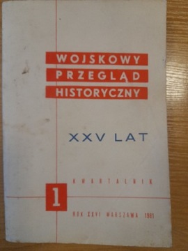 Wojskowy Przegląd Historyczny 1 1981