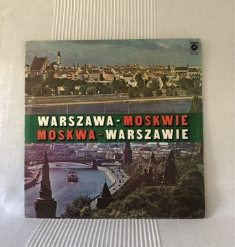 Płyta winyl „Warszawa Moskwie…” PRL 
