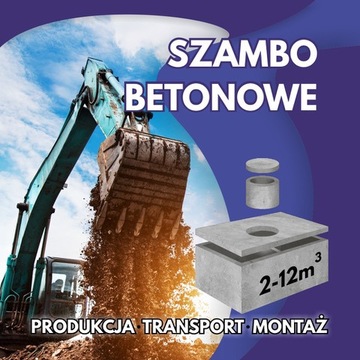 Szambo Betonowe Szamba Deszczówka PRODUCENT 