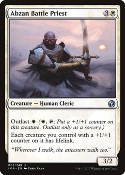 Abzan Battle Priest Magic MTG FOIL