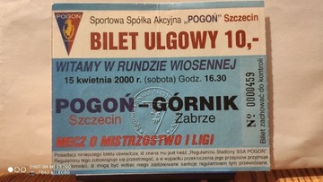 Pogoń Szczecin - Górnik Zabrze 2000