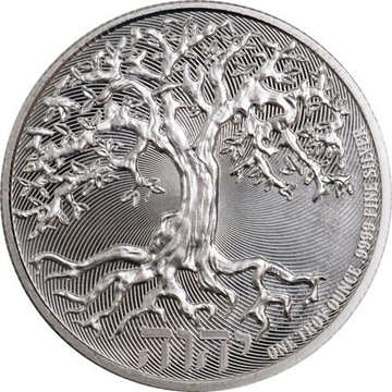 Drzewo życia - 1 oz srebrna moneta 2019