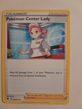 Pokemon Center Lady (Champion's Path, 060/073)