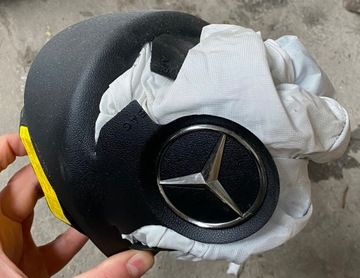 Mercedes W213 wystrzelona poduszka kierowcy+kol