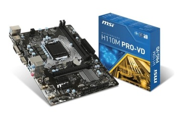 Zestaw Intel Core i5-6500 i MSI h110m pro-d
