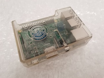 Mikrokomputer Raspberry Pi 3 model B radiatory i o