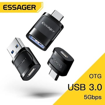 Przejściówki USB, USB C