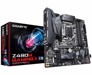 Płyta główna GIGABYTE Z490M GAMING X - 100%OK