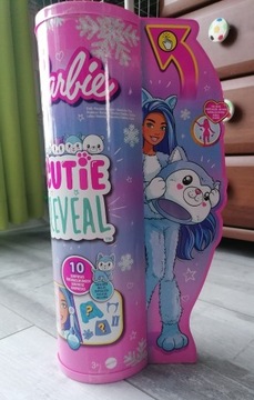 Barbie Cutie reveal Piesek Husky, Nowa 